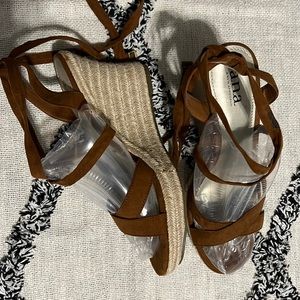 ana tie espadrilles size 8